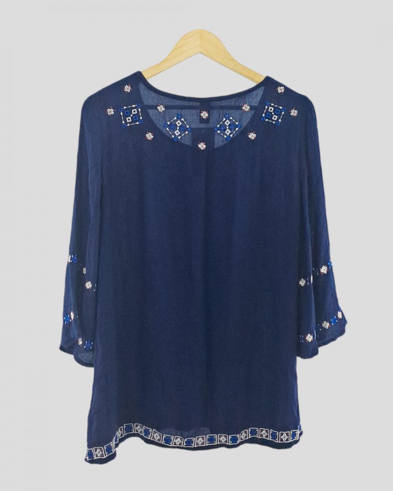 Blusa Manga Larga Liviana GAP de Mujer Talle S