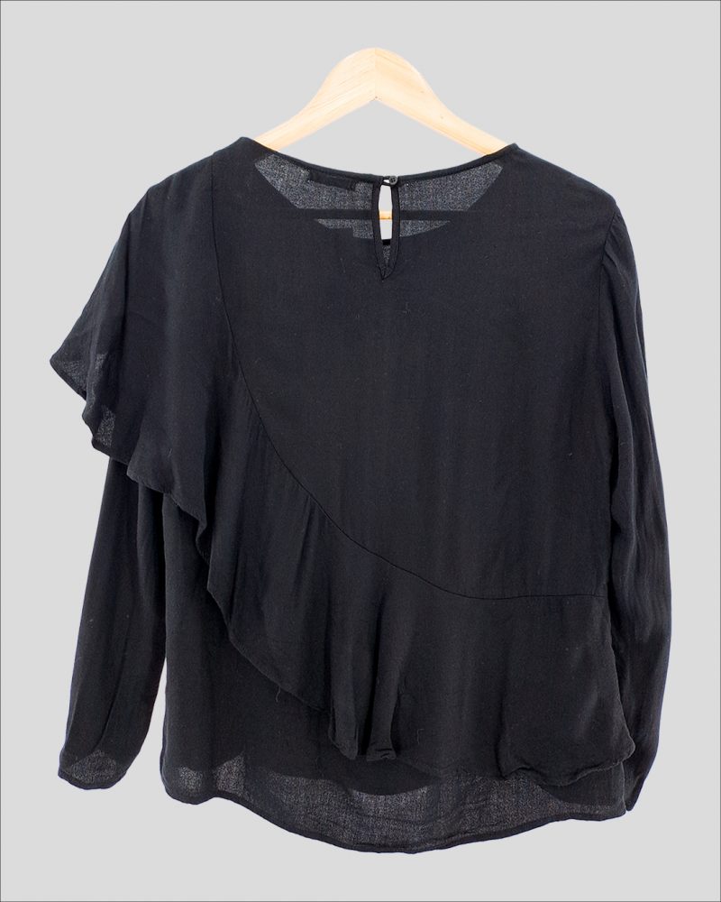 Blusa Manga Larga Liviana Inedita de Mujer Talle S