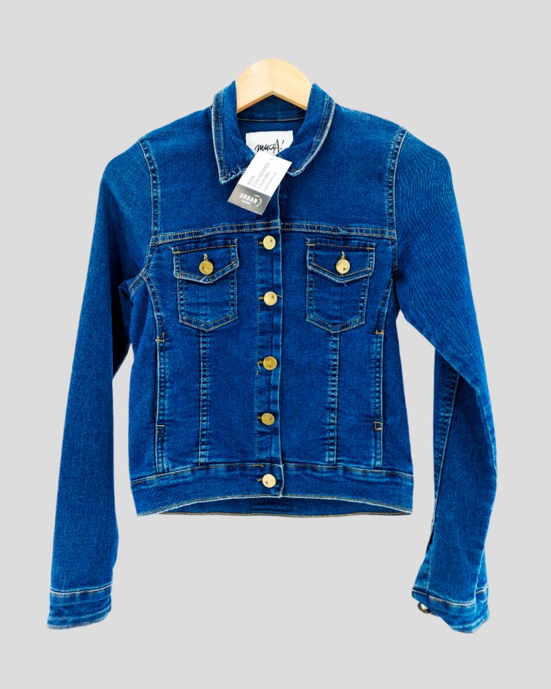 Campera Jean Muaa de Mujer Talle 2