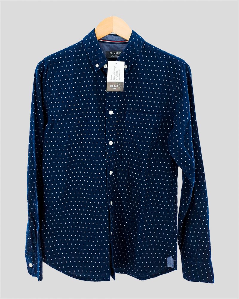 Camisa Manga Larga Hombre Primark de Hombre Talle XS