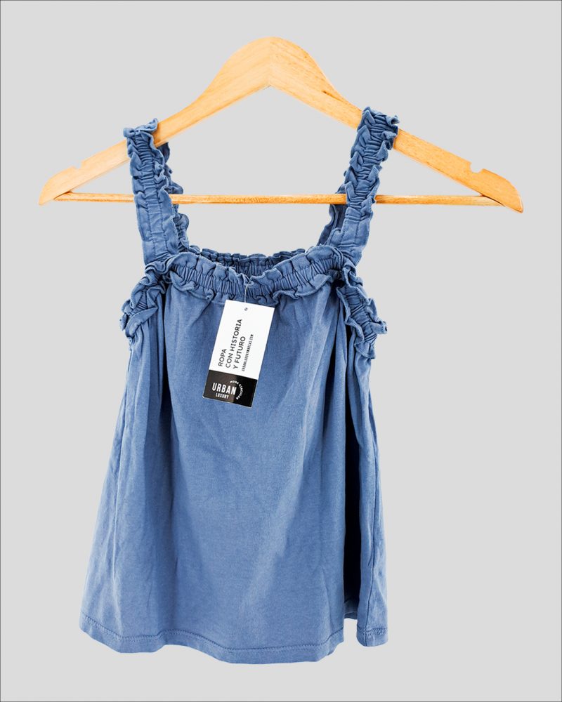 Musculosa Marca Internacional de Nena Talle 9