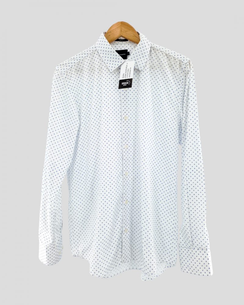 Camisa Manga Larga Hombre Kevingston de Hombre Talle M