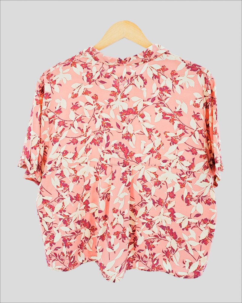 Camisa Manga Corta Mujer Pull & Bear de Mujer Talle XL