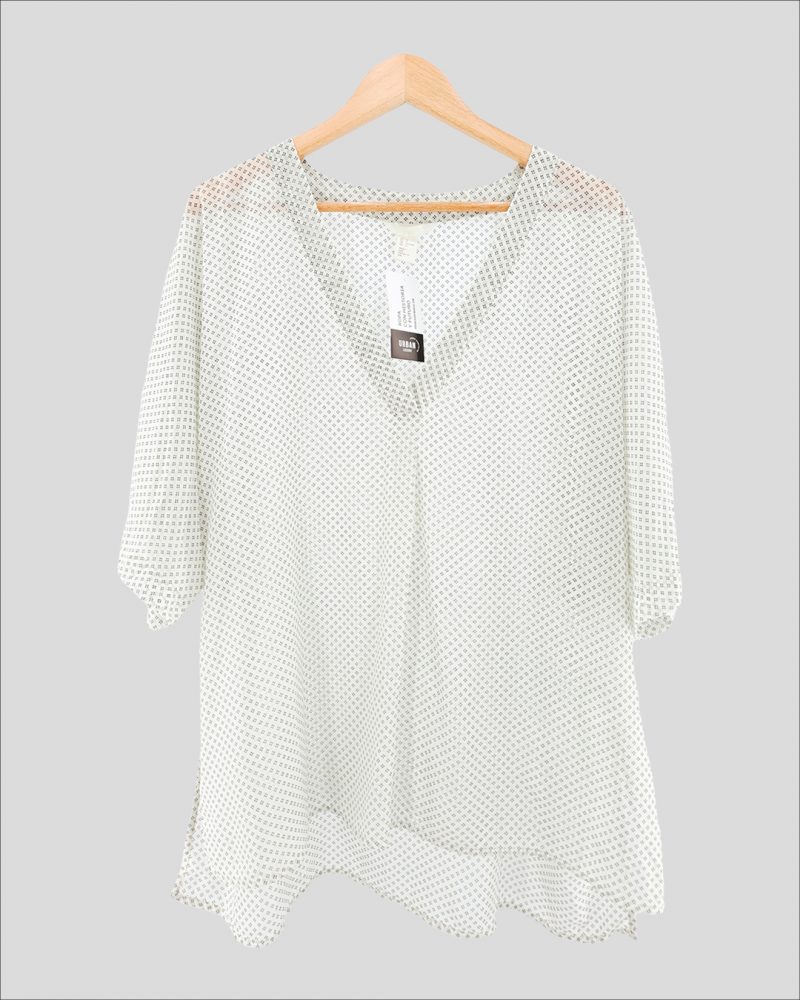 Blusa Manga Corta H&M de Mujer Talle 44