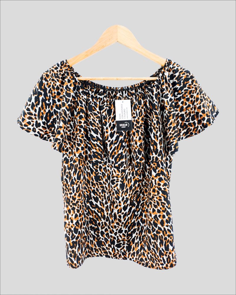 Blusa Manga Corta Marca Nacional de Mujer Talle XL